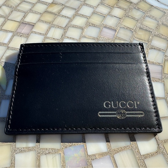 Gucci Handbags - GUCCI cardholder NWOT brand new Black wallet. SALE! 🏷️